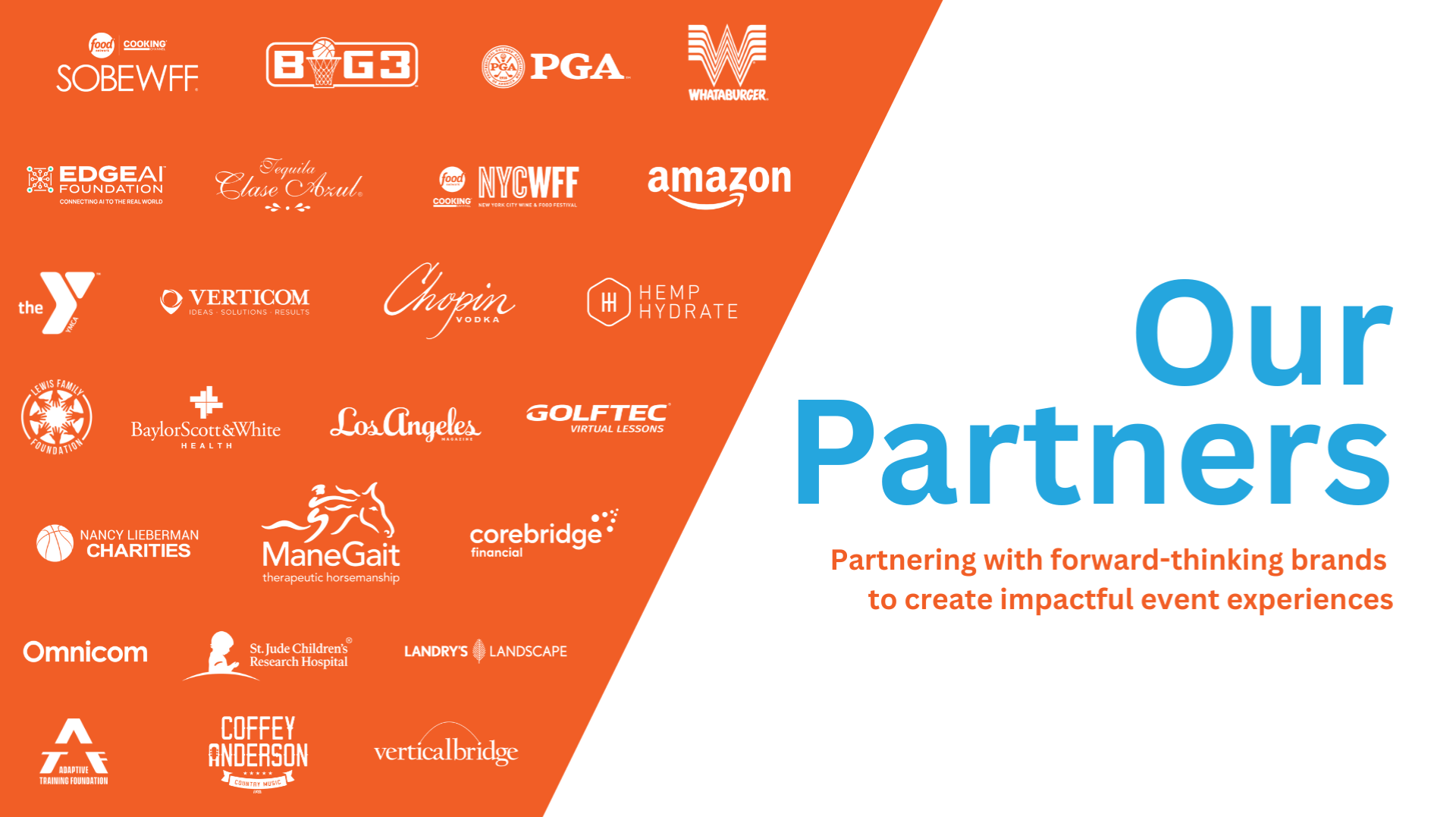 E Factor partner logos